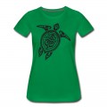 Women's Sea Turtle - Tribal T-Shirt