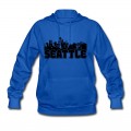 Women's Seattle Skyline Hoodie