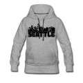 Women's Seattle Skyline Hoodie