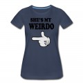 Women's shes my weirdo T-Shirt