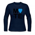 Women's Soulmate MATE Couple Shirt Long T-Shirt