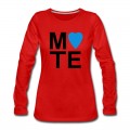 Women's Soulmate MATE Couple Shirt Long T-Shirt