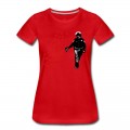 Women's Stencil Police - Street Art Pepper Spray Cop heart T-Shirt