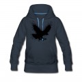 Women's Street art bird Hoodie