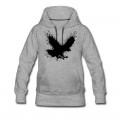 Women's Street art bird Hoodie