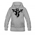 Women's Street art stencil Hoodie