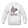 Women's The Possum Posse Guy On a Buffalo- Mauled Hoodies Hoodie