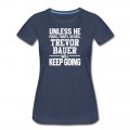 Women's Trevor Bauer Keeps On Going Unless Arizona Baseball T-Shirt