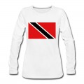 Women's Trinidad and Tobago Flag Long T-Shirt