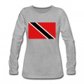 Women's Trinidad and Tobago Flag Long T-Shirt