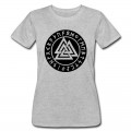 Women's Valknut, Wotan's Knot, Runes, Odin, Walhalla T-Shirt