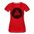 Women's Valknut, Wotan's Knot, Runes, Odin, Walhalla T-Shirt