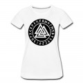 Women's Valknut, Wotan's Knot, Runes, Odin, Walhalla T-Shirt