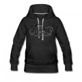 Women's Vintage Triumph twin Hoodie