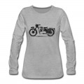 Women's Vintage Triumph twin Long T-Shirt