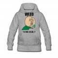 Women's weed_y_u_no_legal Hoodie