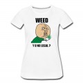 Women's weed_y_u_no_legal T-Shirt