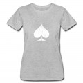 Women's White Used Ace of Spade T-Shirt