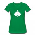 Women's White Used Ace of Spade T-Shirt