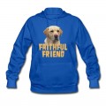 Women's Yellow Lab Faithful Friend Hoodie