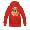 Women's Yellow Lab Faithful Friend Hoodie