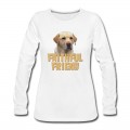 Women's Yellow Lab Faithful Friend Long T-Shirt