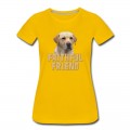 Women's Yellow Lab Faithful Friend T-Shirt