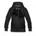 Women's ZEEBEETEExGRAFITTII Hoodie