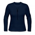 Women's Zip Long T-Shirt